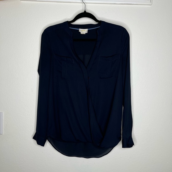 Mave Navy Blouse - Picture 7 of 7